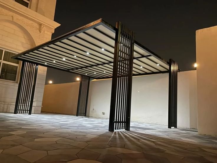 مظلات سيارات مودرن