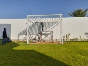 برجولات حديد 