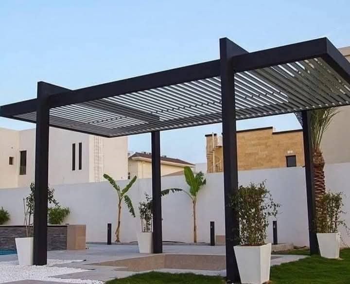 مظلات حديد